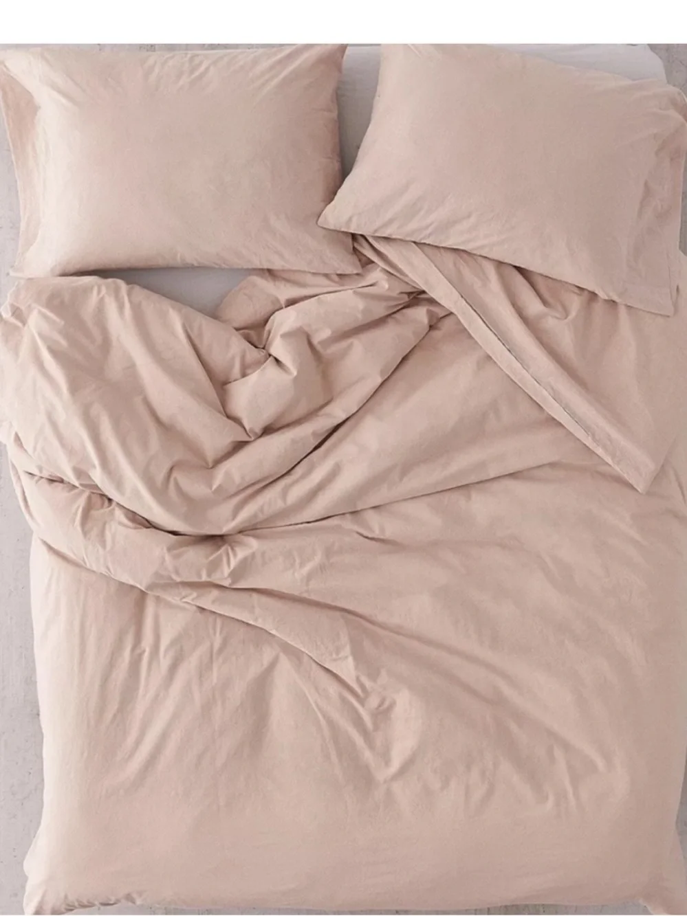 NWT Urban Outfitters Washed Cotton Sham Set